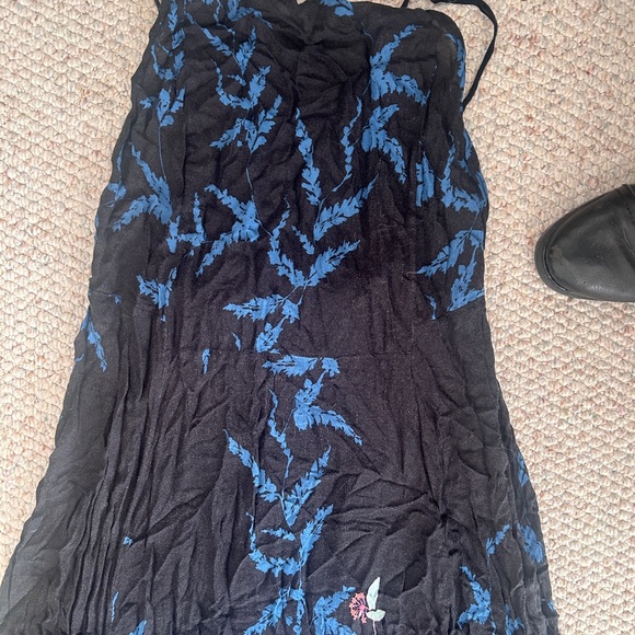 Free People Intimately floral print maxi dress womens size L - Picture 5 of 9